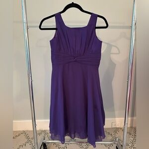 iEFiEL purple chiffon girls dress. Girls US size 12.